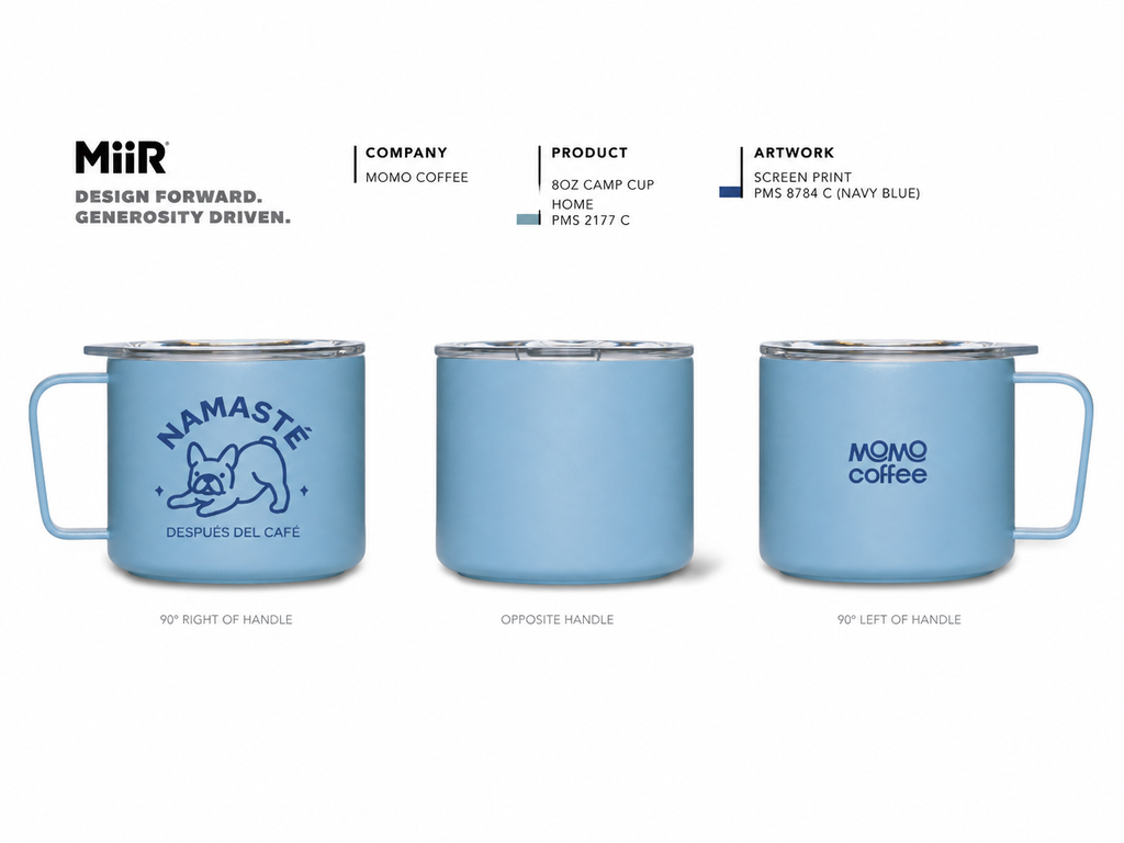 MiiR - Camper de 8 oz - Home Blue - Namaste